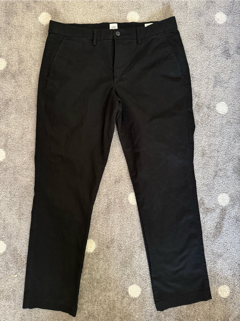 GAP Men's Black Chino Pants